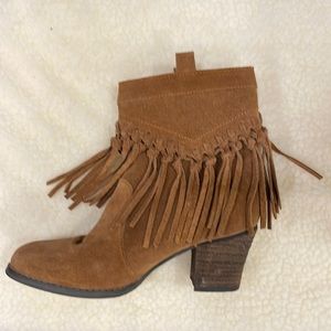 Sbicca Vintage Collection Sound Fringe Boots